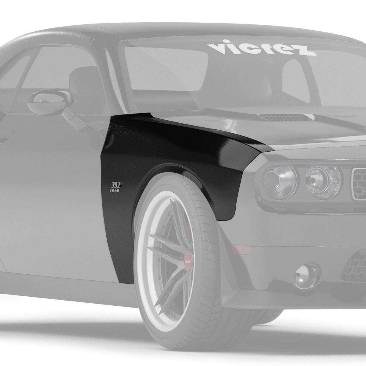 2008-2023 Dodge Challenger Replacement Front Fender Right - Vicrez