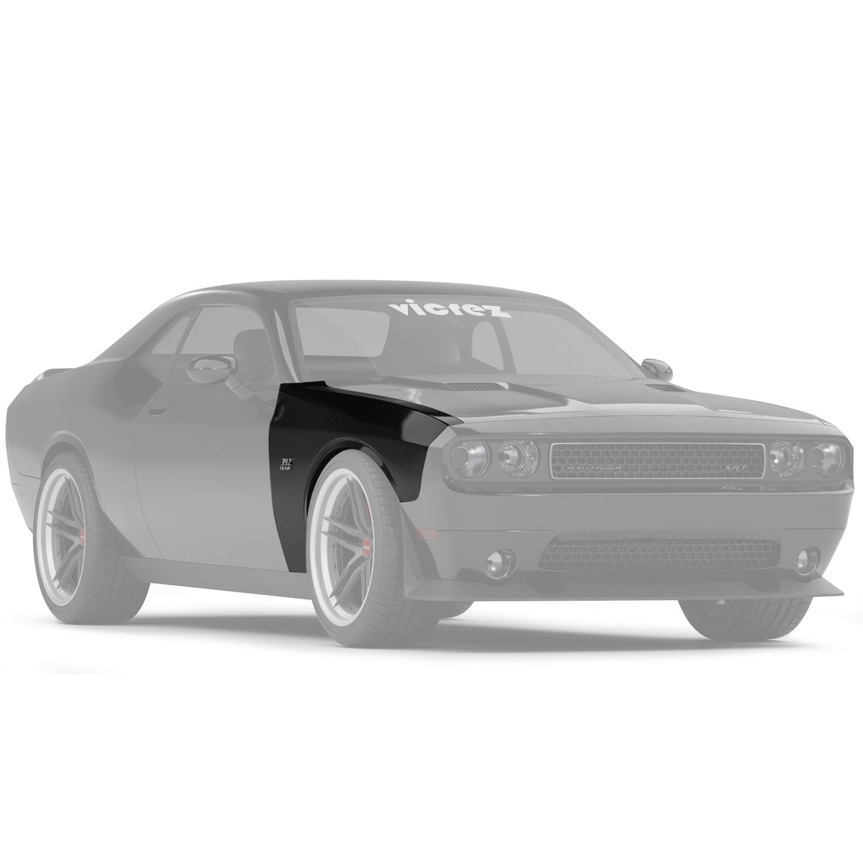 2008-2023 Dodge Challenger Replacement Front Fender Right - Vicrez