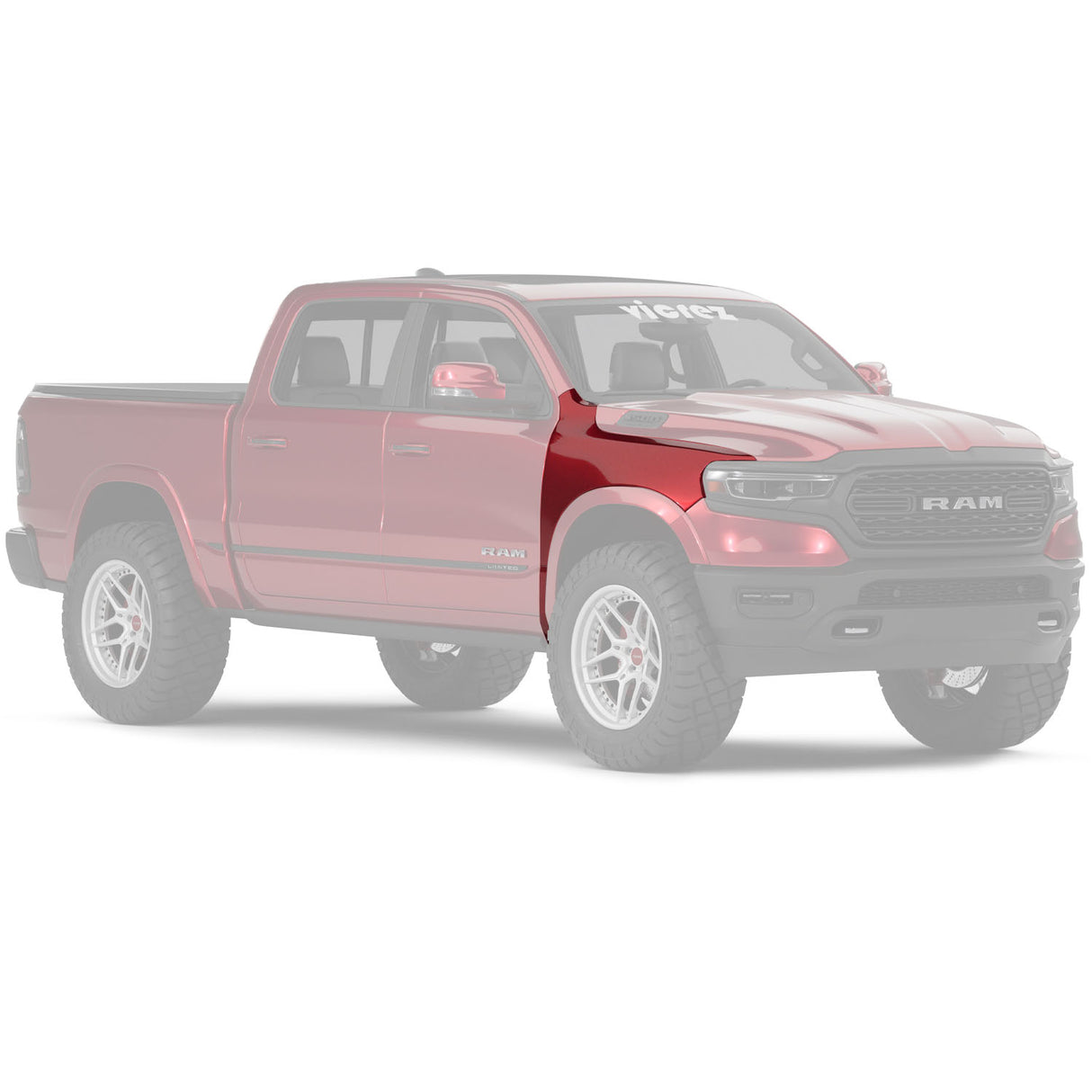 2019-2025 RAM 1500 Right Front Fender - Vicrez