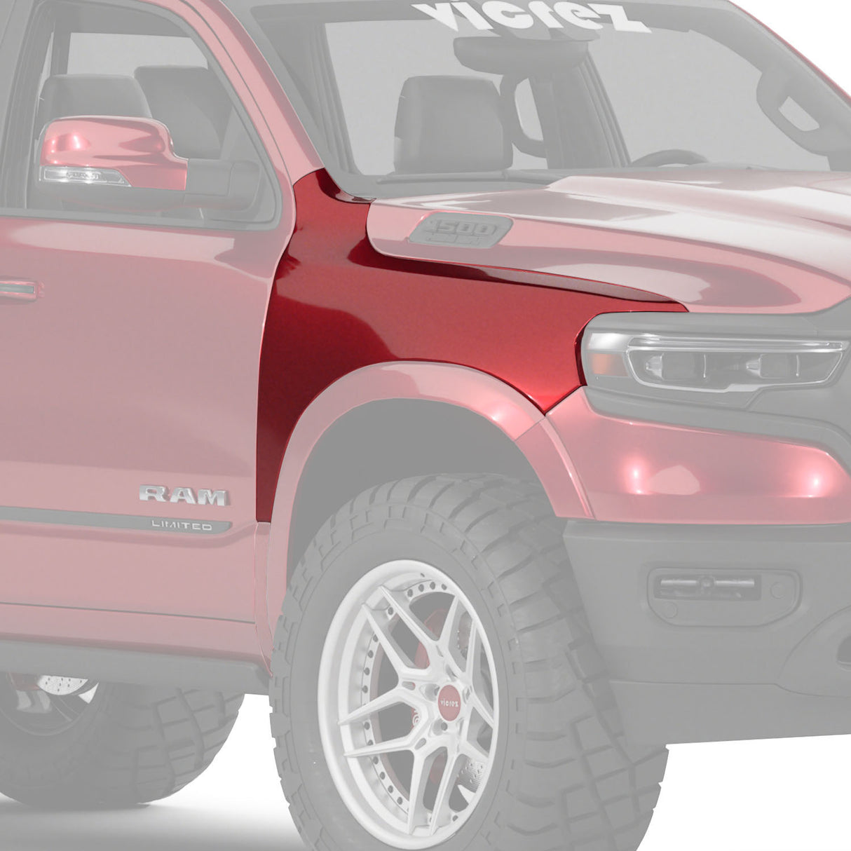 2019-2025 RAM 1500 Right Front Fender - Vicrez
