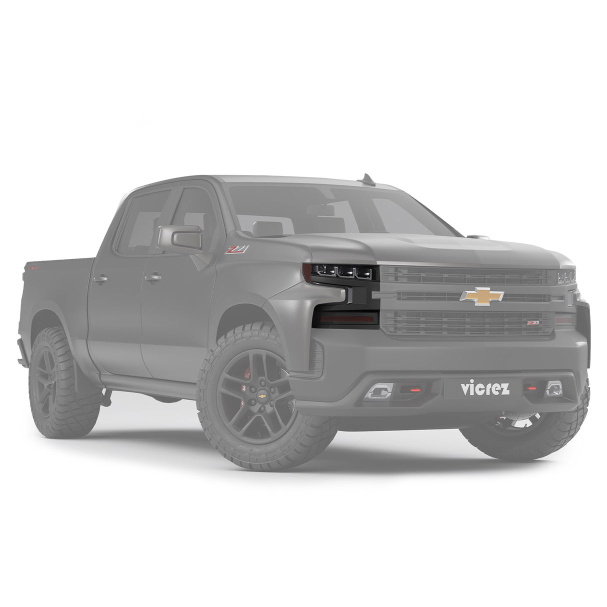 2019-2021 Chevrolet Silverado Replacement Headlamp - Vicrez