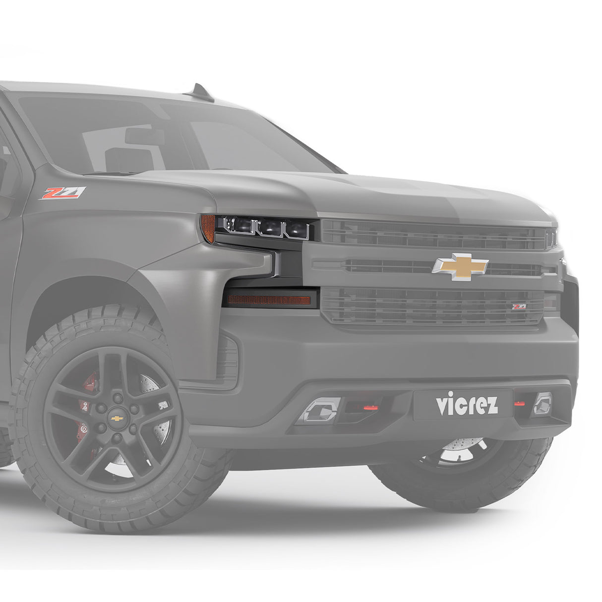 2019-2021 Chevrolet Silverado Replacement Headlamp - Vicrez