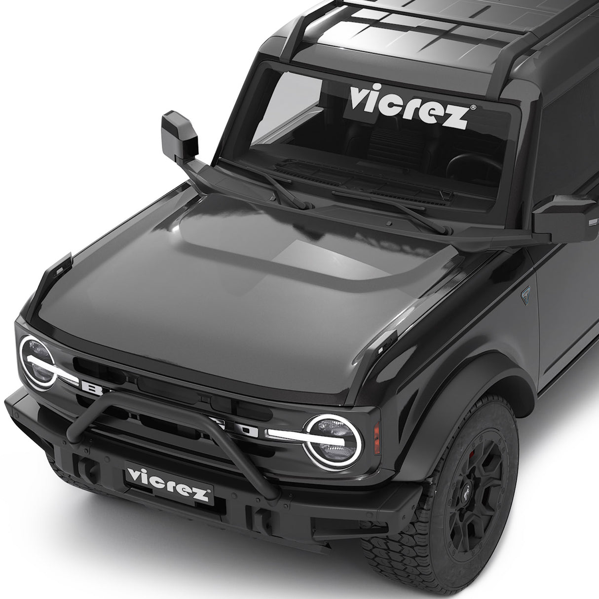 2021-2025 Ford Bronco Replacement Hood - Vicrez