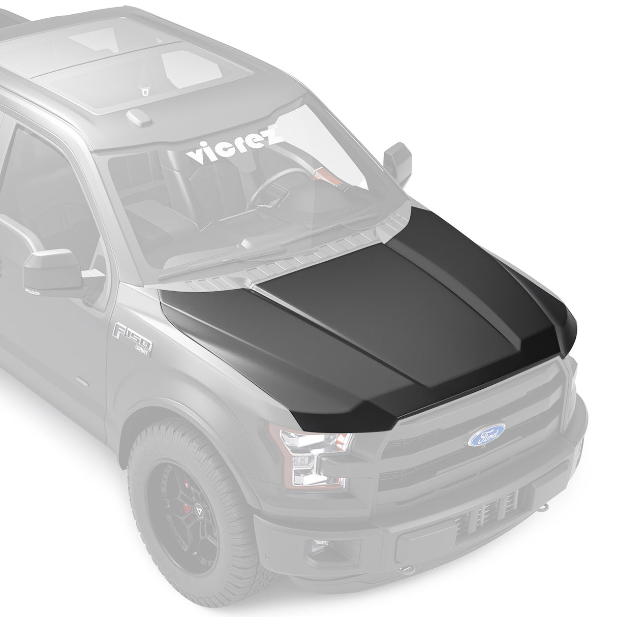 2015-2020 Ford F150 Replacement Hood - Vicrez