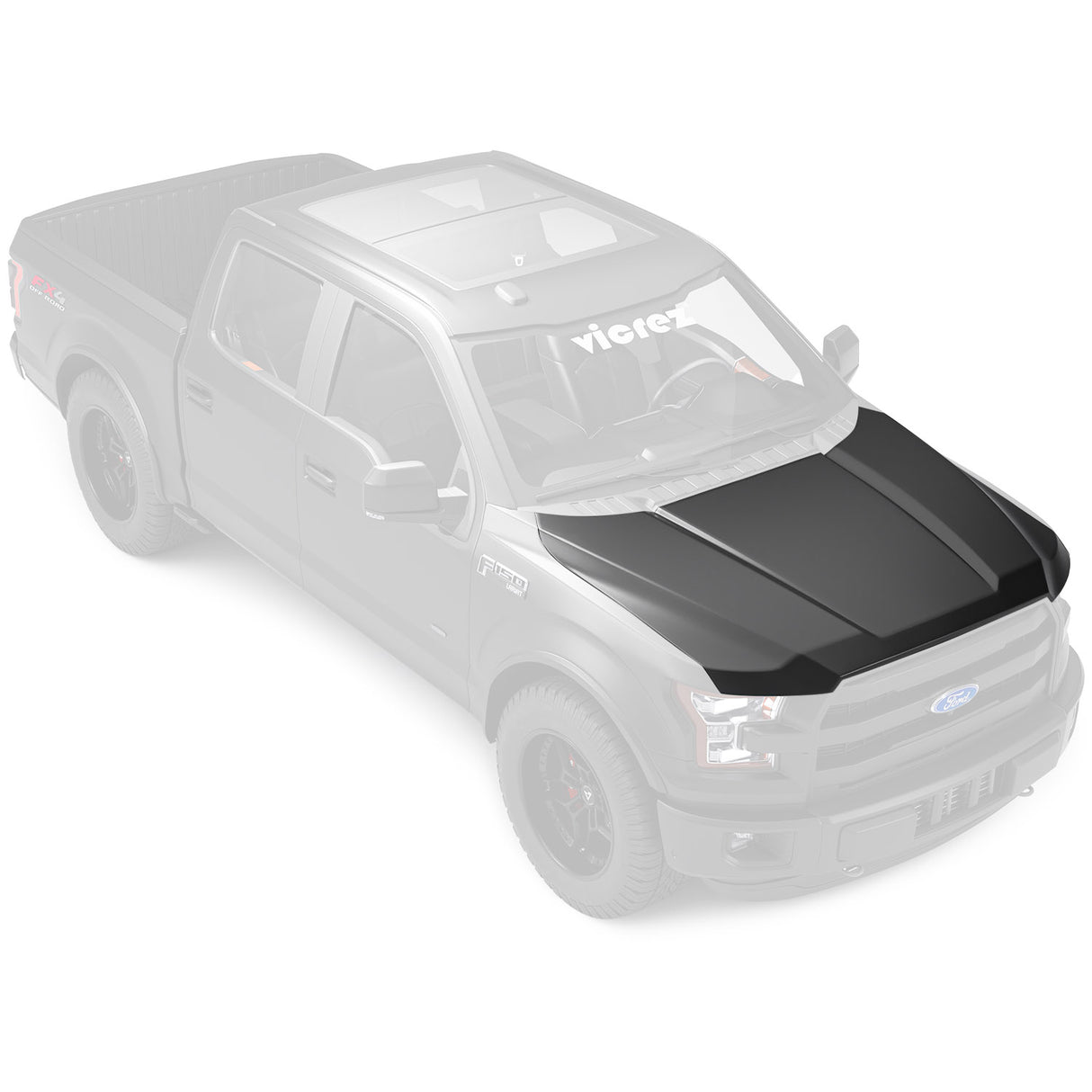 2015-2020 Ford F150 Replacement Hood - Vicrez