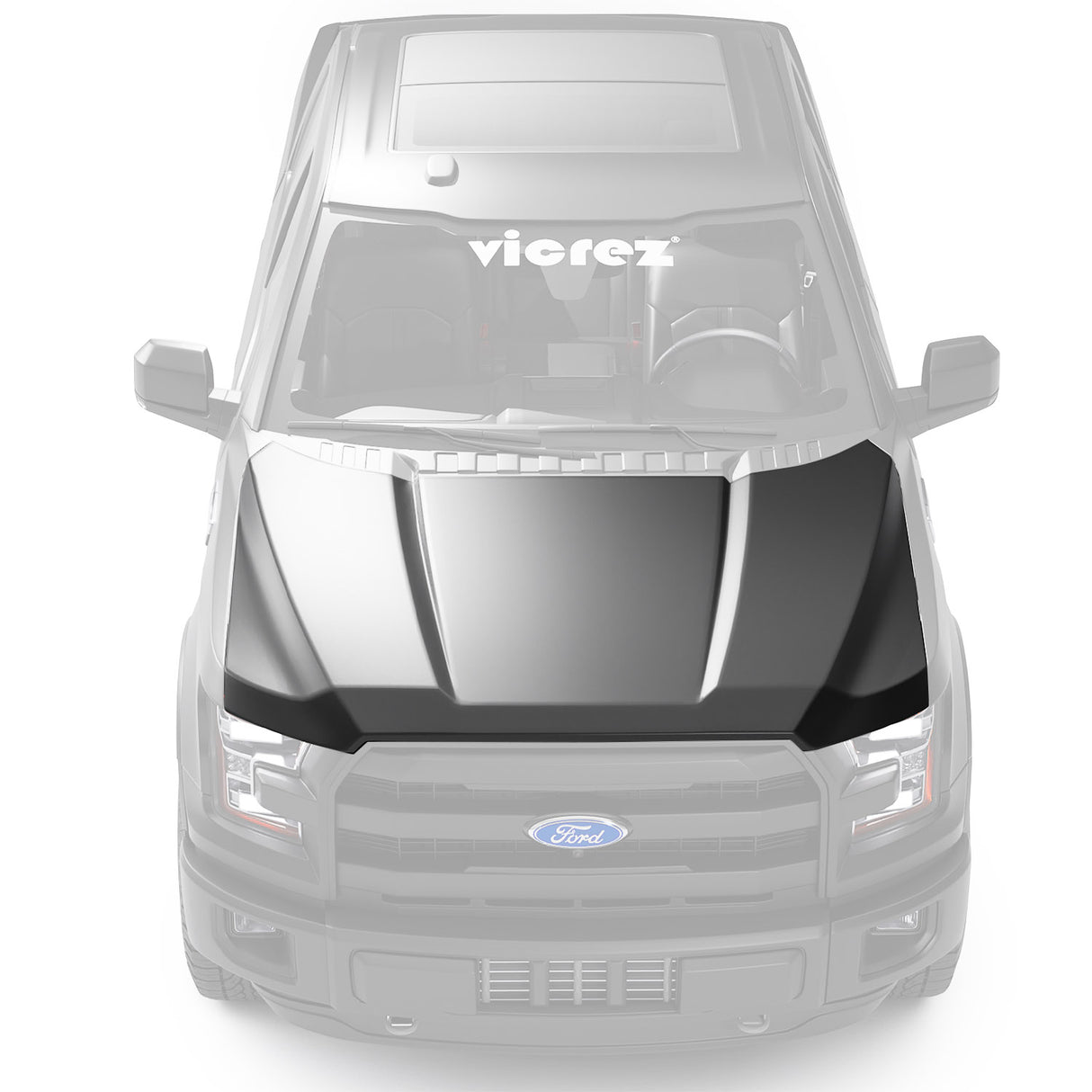 2015-2020 Ford F150 Replacement Hood - Vicrez