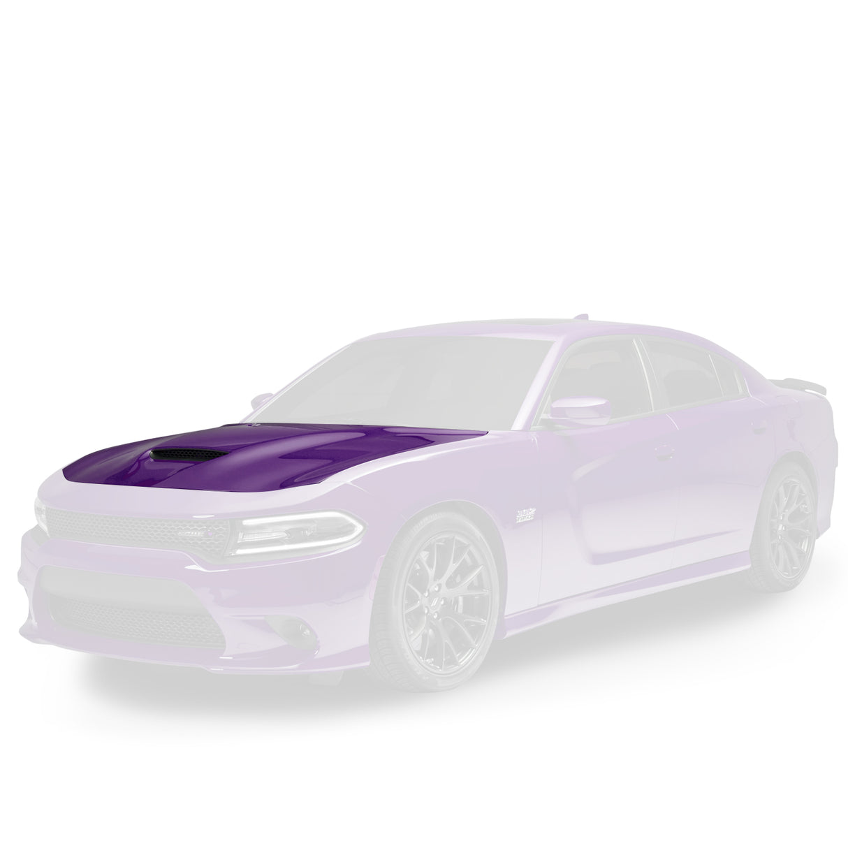2015-2023 Dodge Charger Replacement Hood - Vicrez