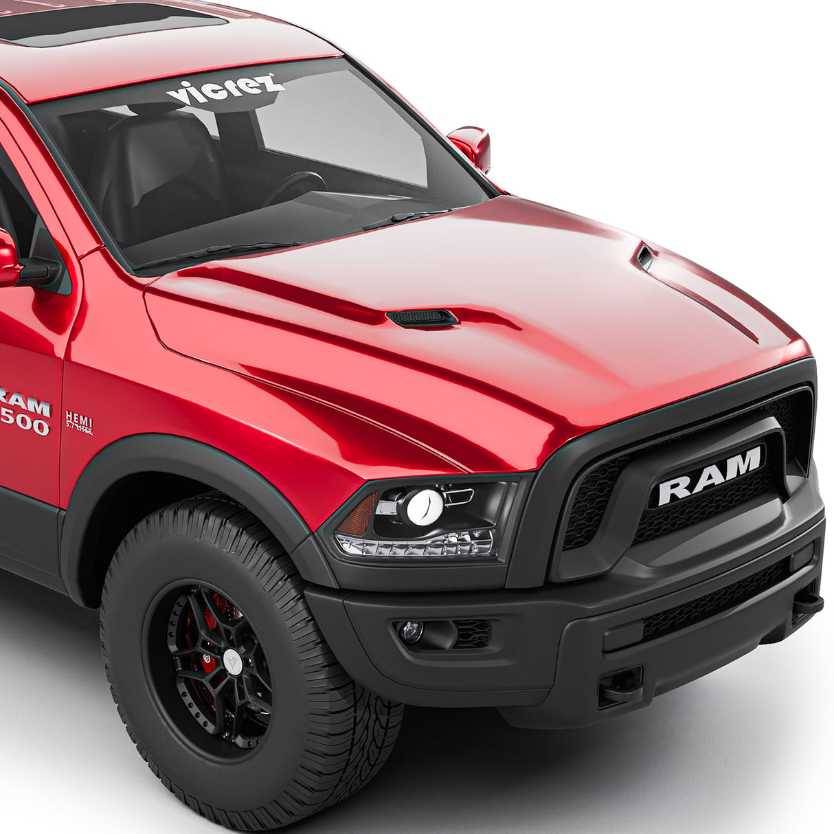 2009-2018 RAM 1500 SPORT Replacement Hood - Vicrez