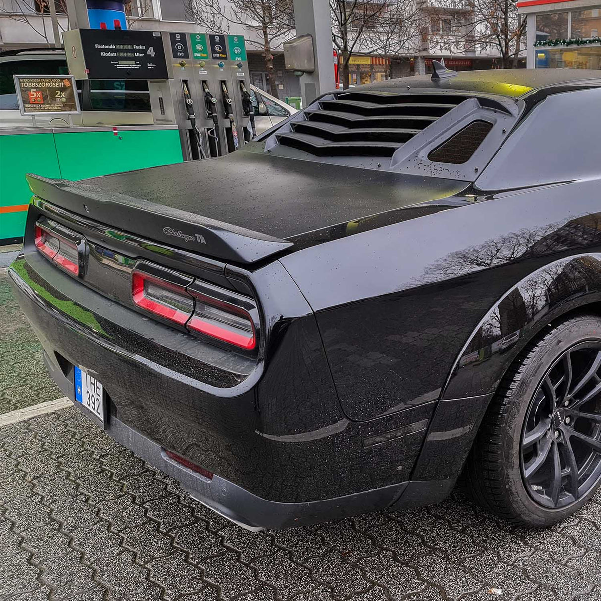 2008-2023 Dodge Challenger RS Style Rear Window Louvers - Vicrez