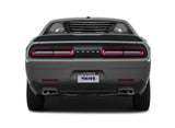 2008-2023 Dodge Challenger RS Style Rear Window Louvers - Vicrez
