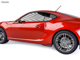 2013-2018 Subaru BRZ V3R Style Rocker Panel Side Winglets - Vicrez