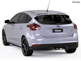2011-2019 Ford Focus ST V Style Side Skirt Splitter - Vicrez