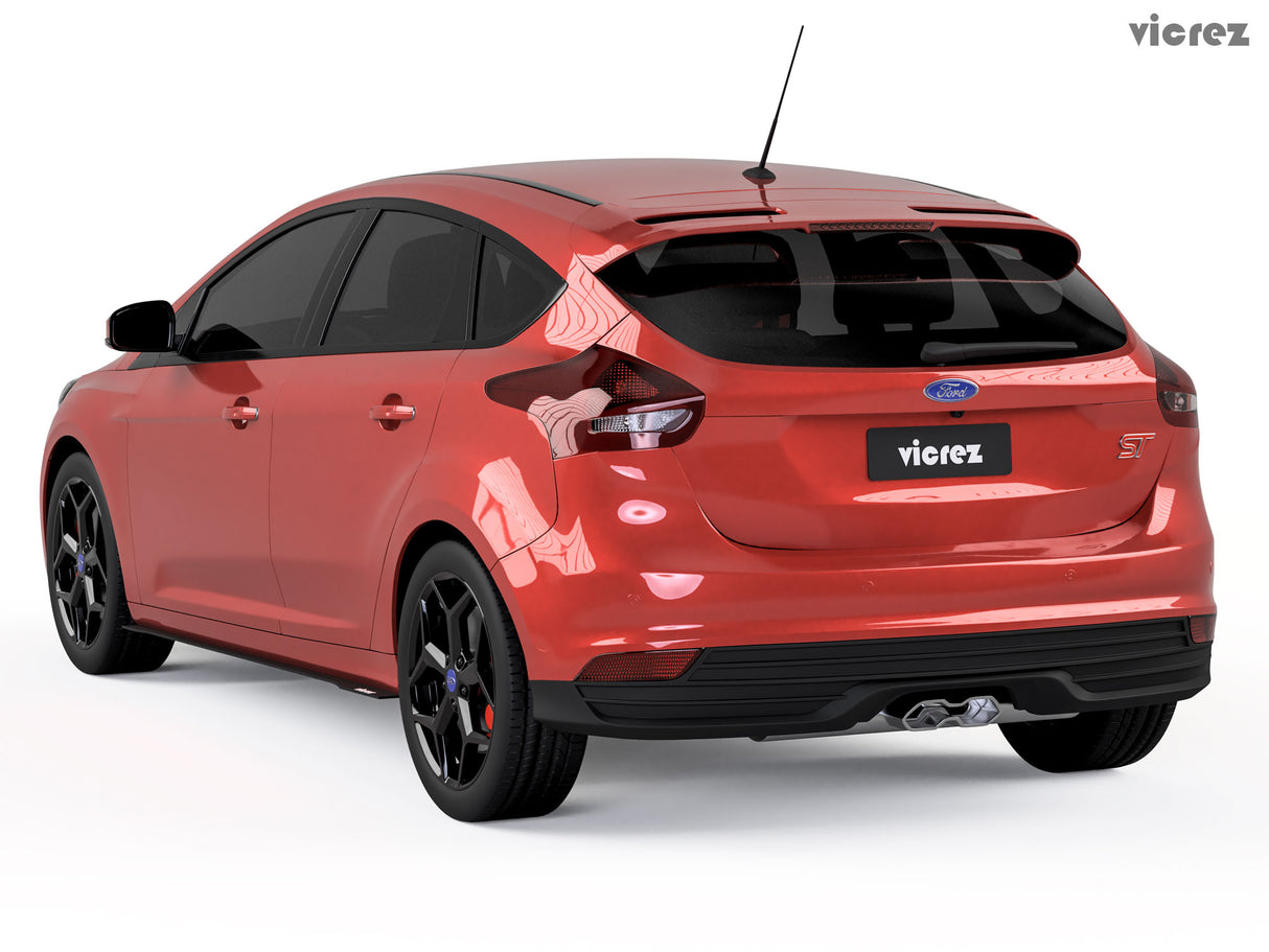 2011-2019 Ford Focus ST V3R Style Side Skirt Splitters - Vicrez