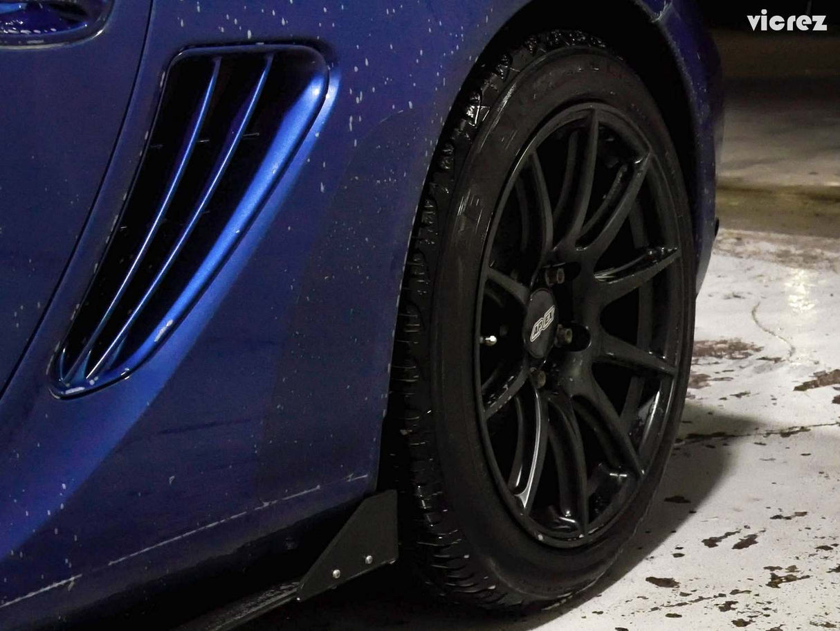 2005-2012 Porsche Cayman/Boxster V3R Style Side Skirt Splitters - Vicrez