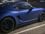 2005-2012 Porsche Cayman/Boxster V3R Style Side Skirt Splitters - Vicrez