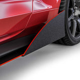 2015-2025 Ford Mustang VZR1 Style Side Skirt Splitters - Vicrez