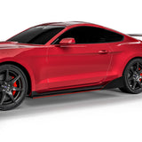 2015-2025 Ford Mustang VZR1 Style Side Skirt Splitters - Vicrez