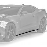 2016-2024 Chevrolet Camaro V2R Style Side Skirt Splitters - Vicrez