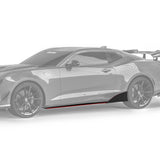 2016-2024 Chevrolet Camaro VZR1 Style Side Skirt Splitters - Vicrez