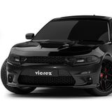 2015-2023 Dodge Charger Hellcat Style Hood w/ Air Vent Scoop - Vicrez