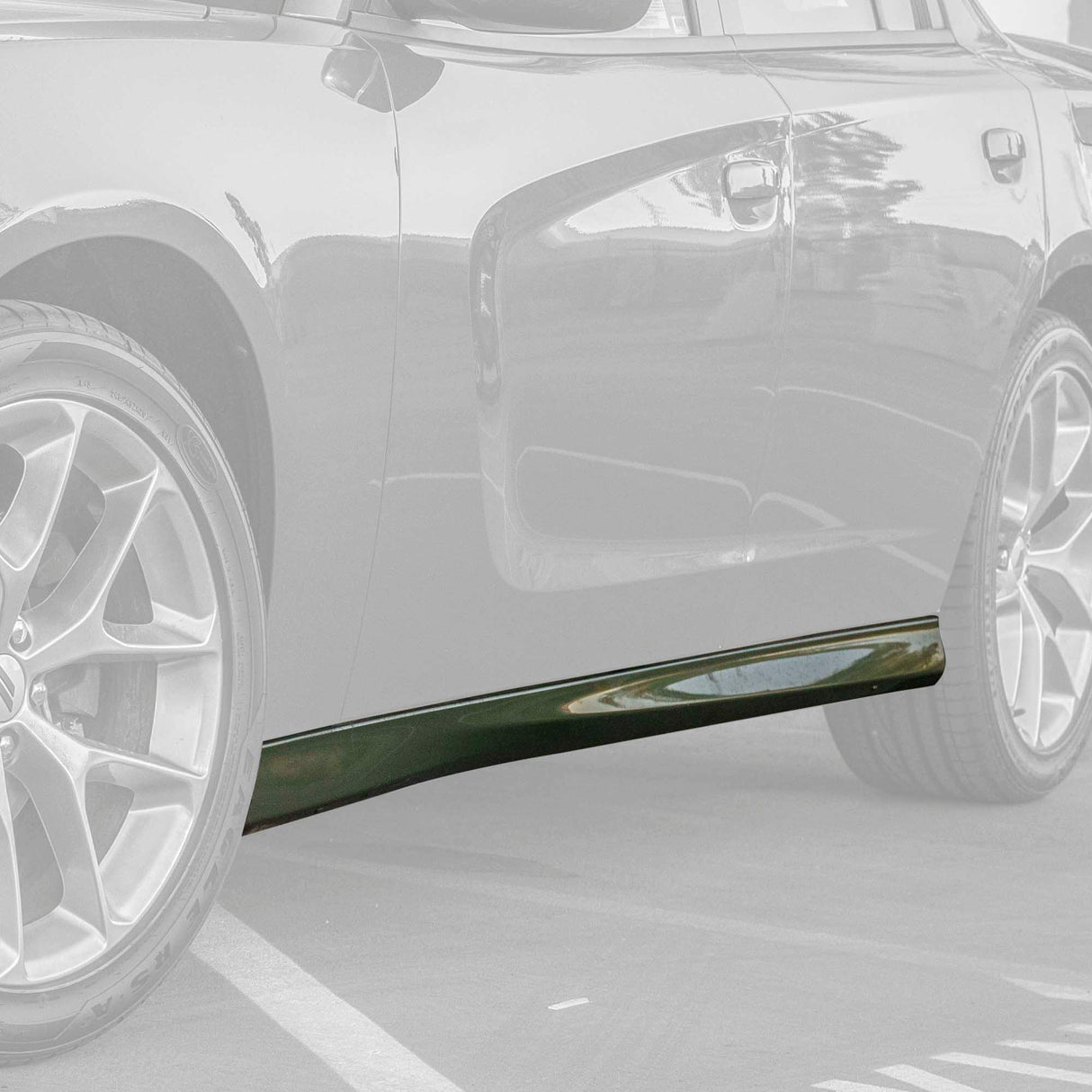 2011-2023 Dodge Charger SRT Style Side Skirts Rocker Panels - Vicrez