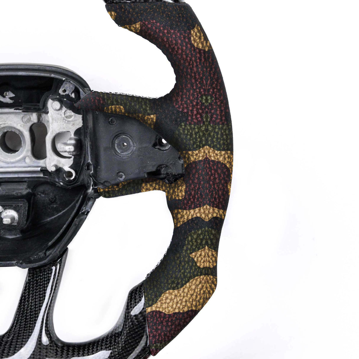 2015-2020 Jeep Grand Cherokee Carbon Fiber Steering Wheel+LED Dash - Vicrez