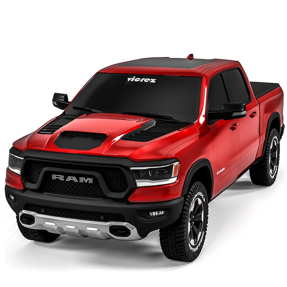 2021-2023 Dodge RAM 1500 TRX Style Hood W/ Air Vent Scoop - Vicrez