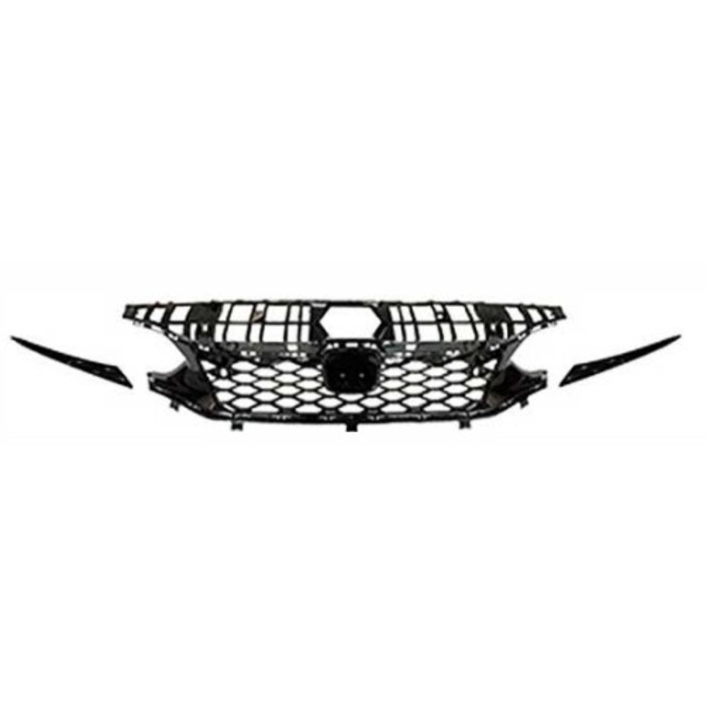 2021-2025 Honda Civic Si Type-R Style Grille w/ Sensor Hole - Vicrez