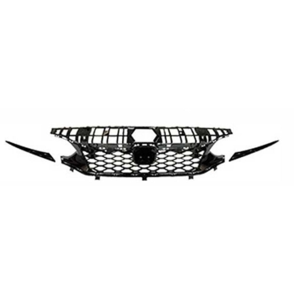 2021-2025 Honda Civic Si Type-R Style Grille Without Sensor Hole - Vicrez