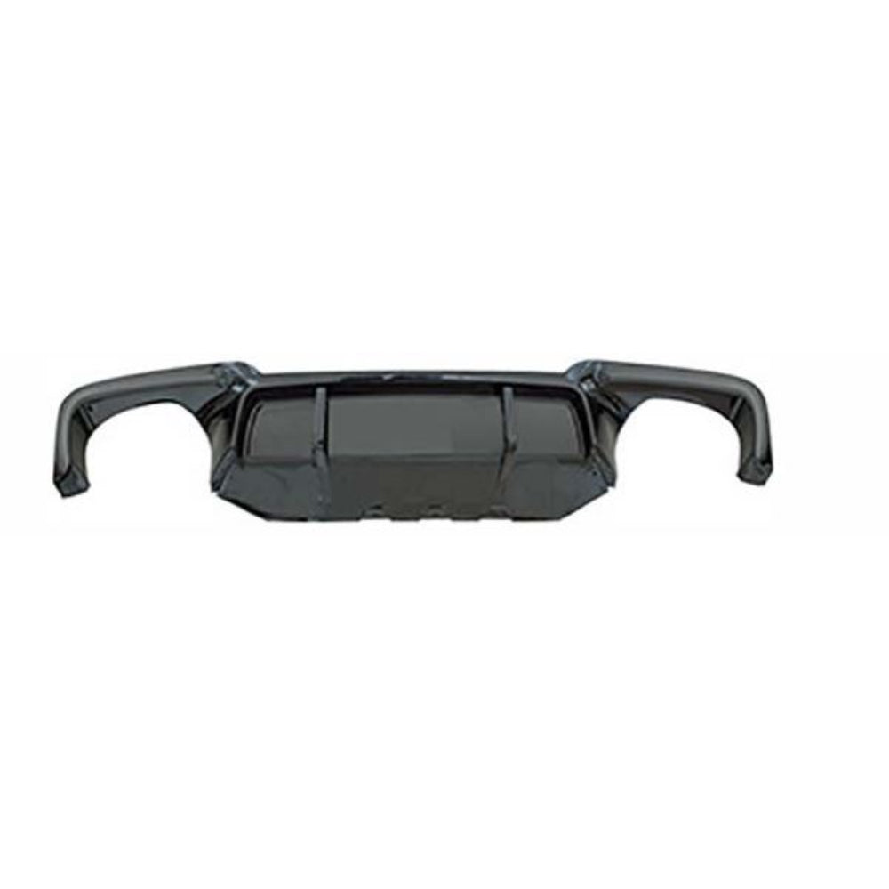 2011-2017 BMW F10/F18 V-Type Style Rear Diffuser - Vicrez