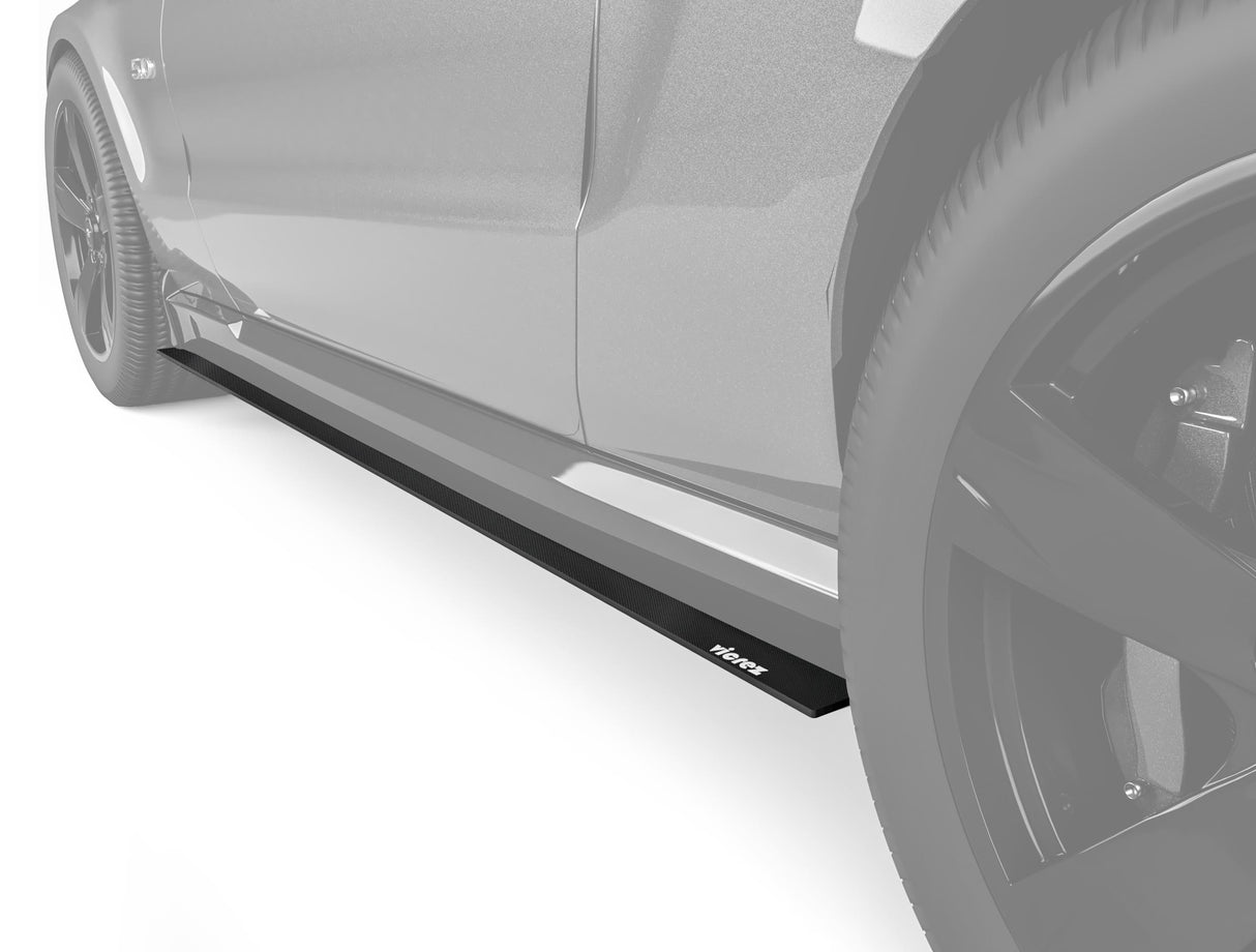2005-2014 Ford Mustang V1R Style Side Skirt Splitters - Vicrez