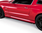 2005-2014 Ford Mustang V1R Style Side Skirt Splitters - Vicrez