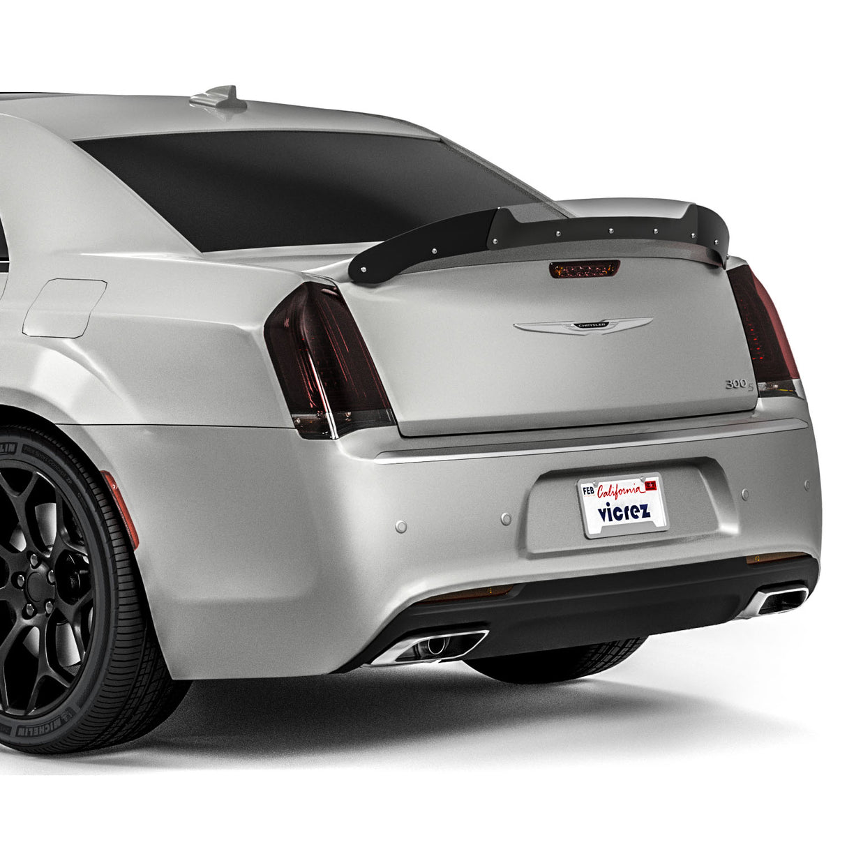 2011-2023 Chrysler 300 V1R Style Wicker Bill - Vicrez