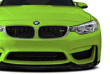 2014-2020 BMW M3/M4 V3 Style Front Bumper Lip Spoiler - Vicrez
