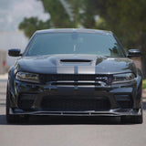 2020-2023 Dodge Charger Widebody V3R Style Front Lip - Vicrez Carbon Fiber