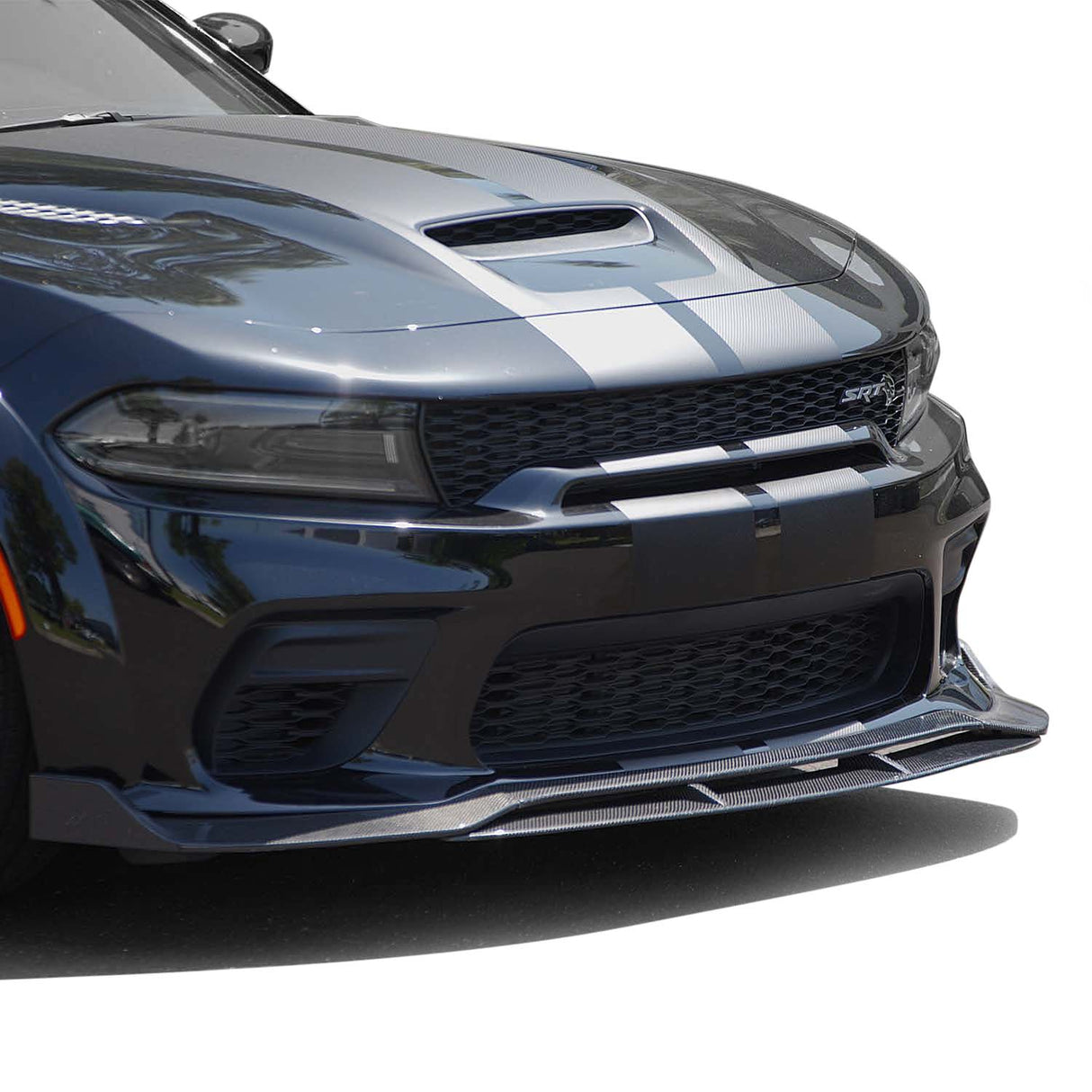 2020-2023 Dodge Charger Widebody V3R Style Front Lip - Vicrez Carbon Fiber