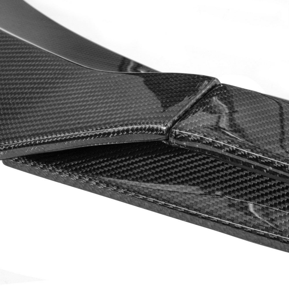 2015-2023 Dodge Charger V3R Style Front Lip - Vicrez Carbon Fiber