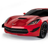 2014-2019 Chevrolet Corvette C7 V3R Style Front Bumper Canards - Vicrez