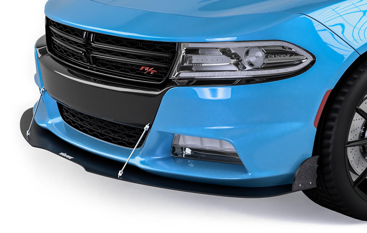 2015-2023 Dodge Charger V3R Style Front Bumper Lip Splitter - Vicrez