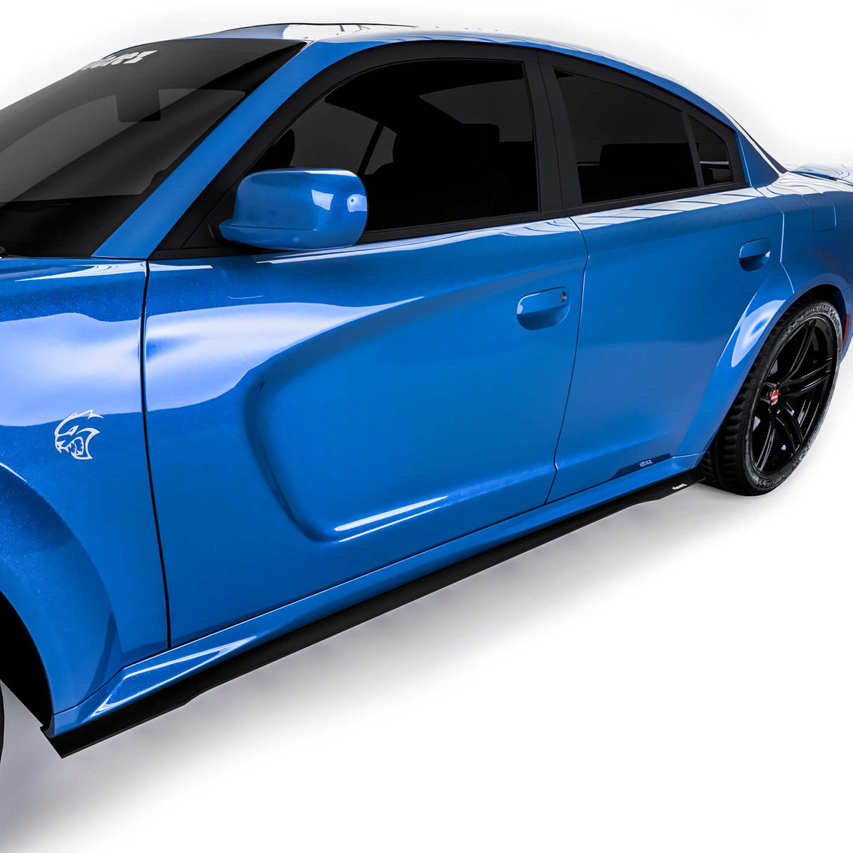 2020-2023 Dodge Charger Widebody V3R Style Side Skirt Splitters - Vicrez