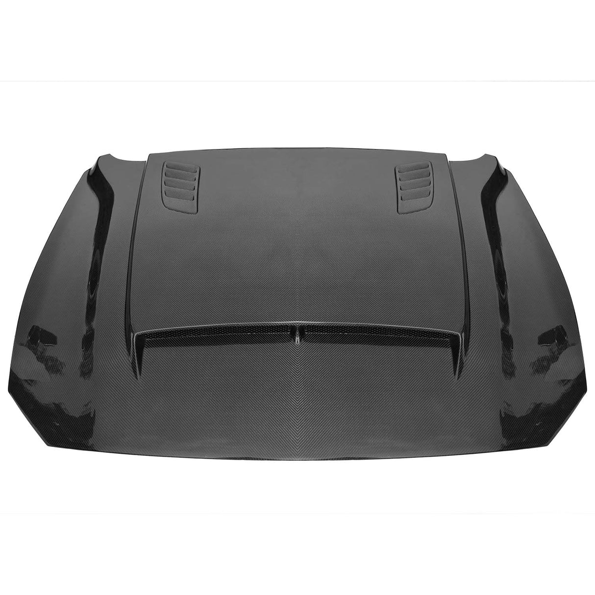 2015-2017 Ford Mustang V3R Style Hood - Vicrez Carbon Fiber