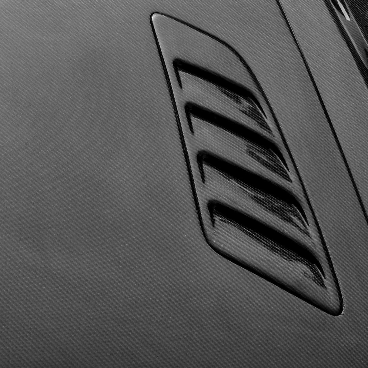 2018-2023 Ford Mustang V3R Style Carbon Fiber Hood - Vicrez