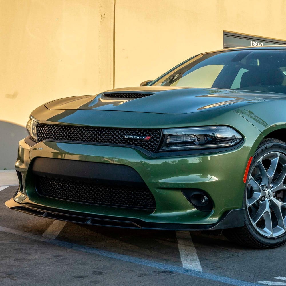 2015-2023 Dodge Charger V3R Style Front Bumper Lip - Vicrez