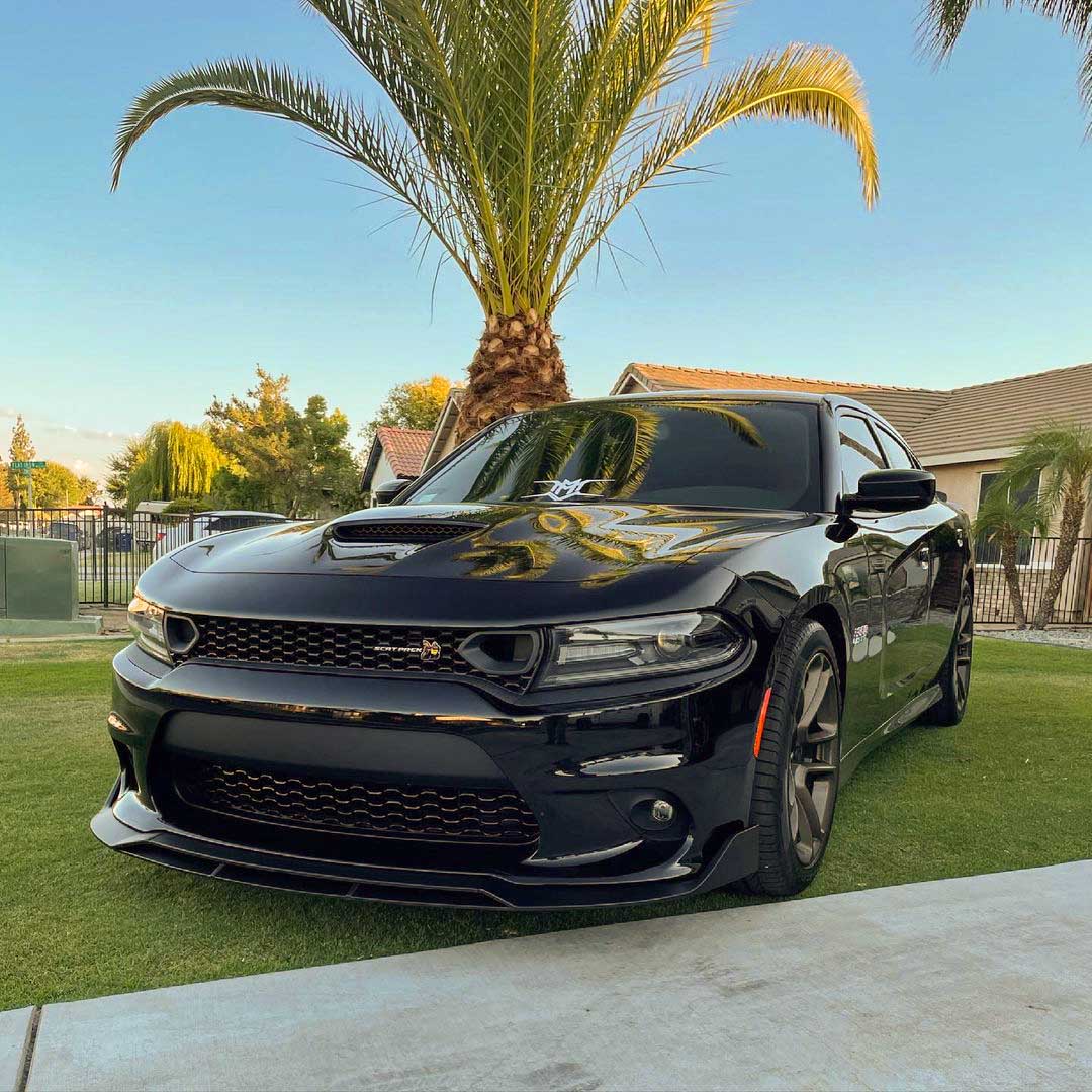 2015-2023 Dodge Charger V3R Style Front Bumper Lip - Vicrez