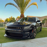 2015-2023 Dodge Charger V3R Style Front Bumper Lip - Vicrez