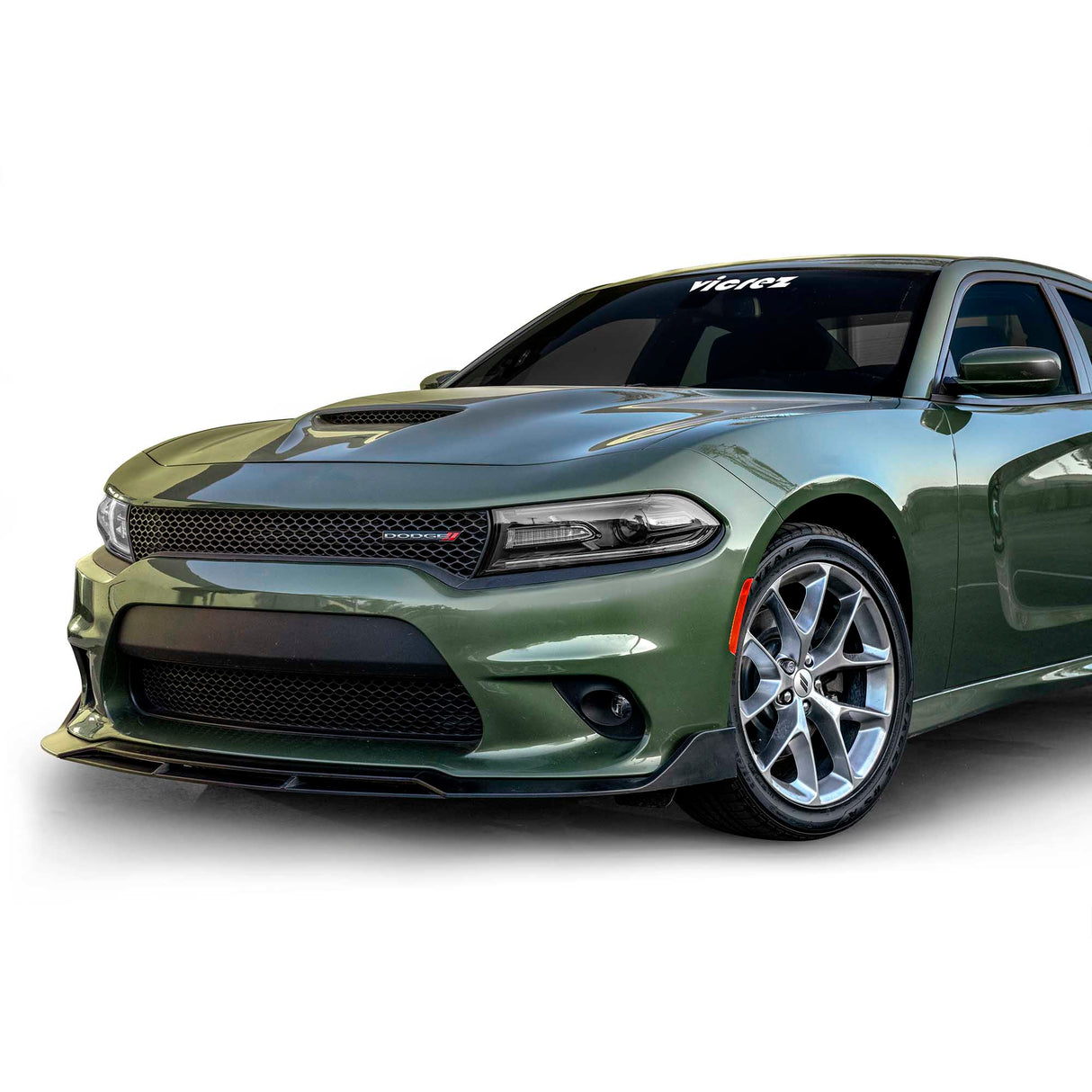 2015-2023 Dodge Charger V3R Style Front Bumper Lip - Vicrez