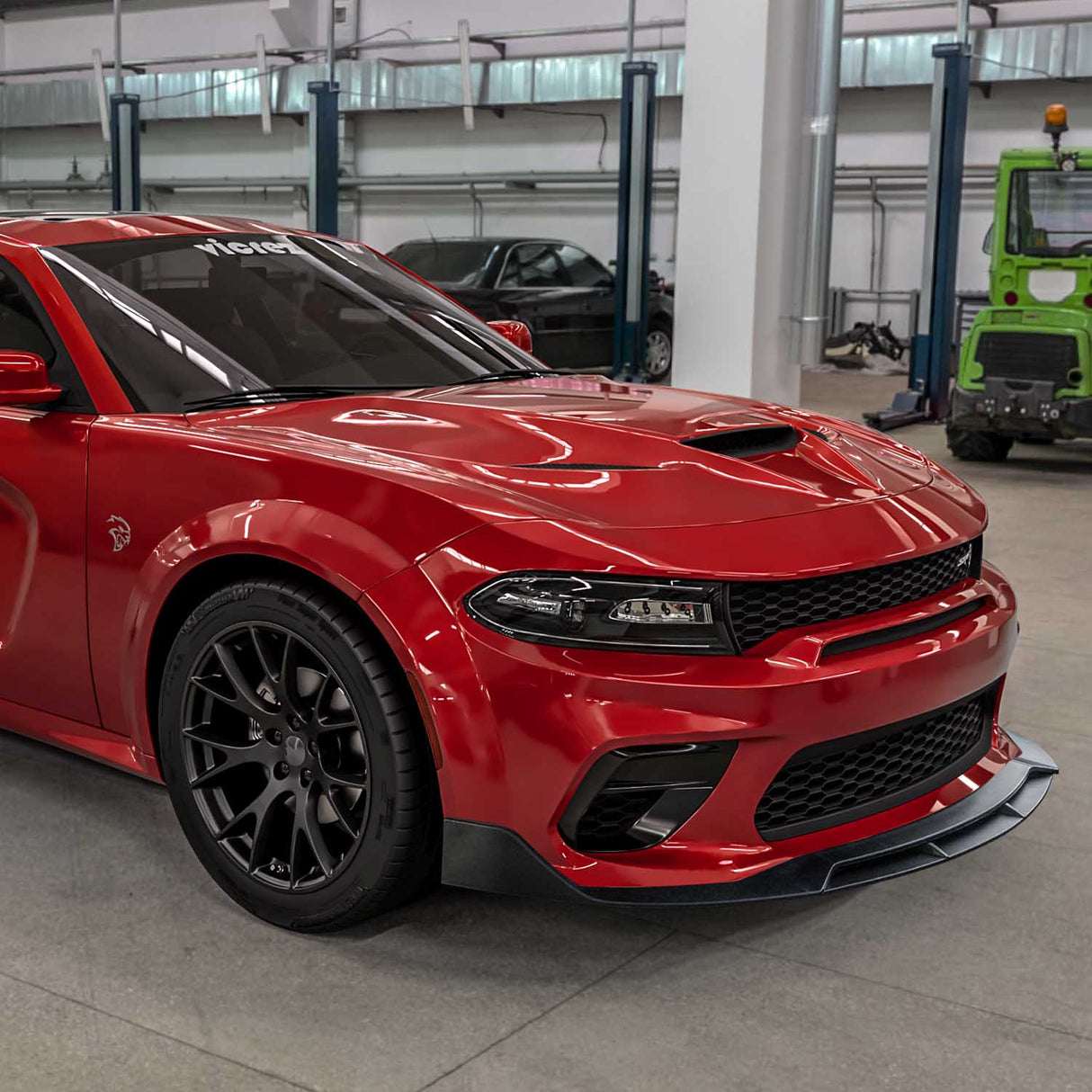 2020-2023 Dodge Charger V3R Style Front Bumper Lip - Vicrez
