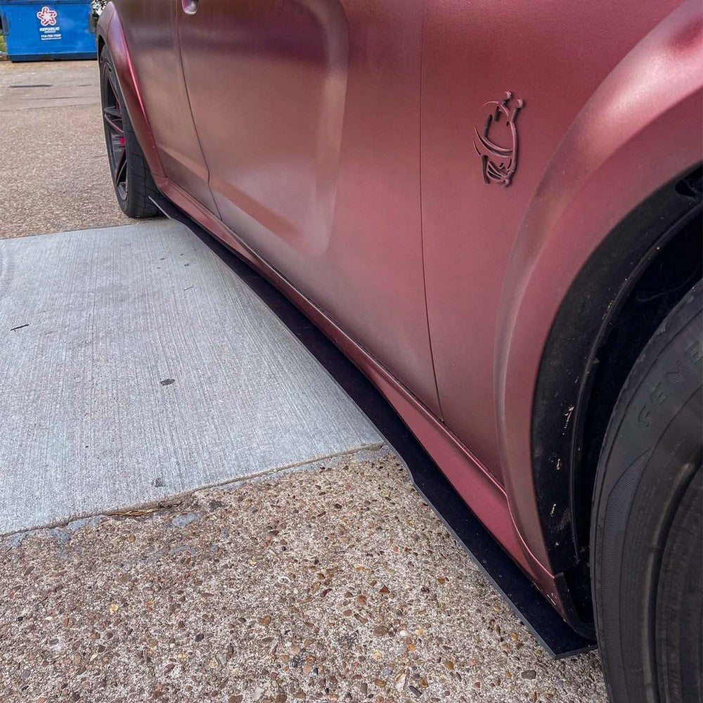 2020-2023 Dodge Charger Widebody V3R Style Side Skirt Splitters - Vicrez
