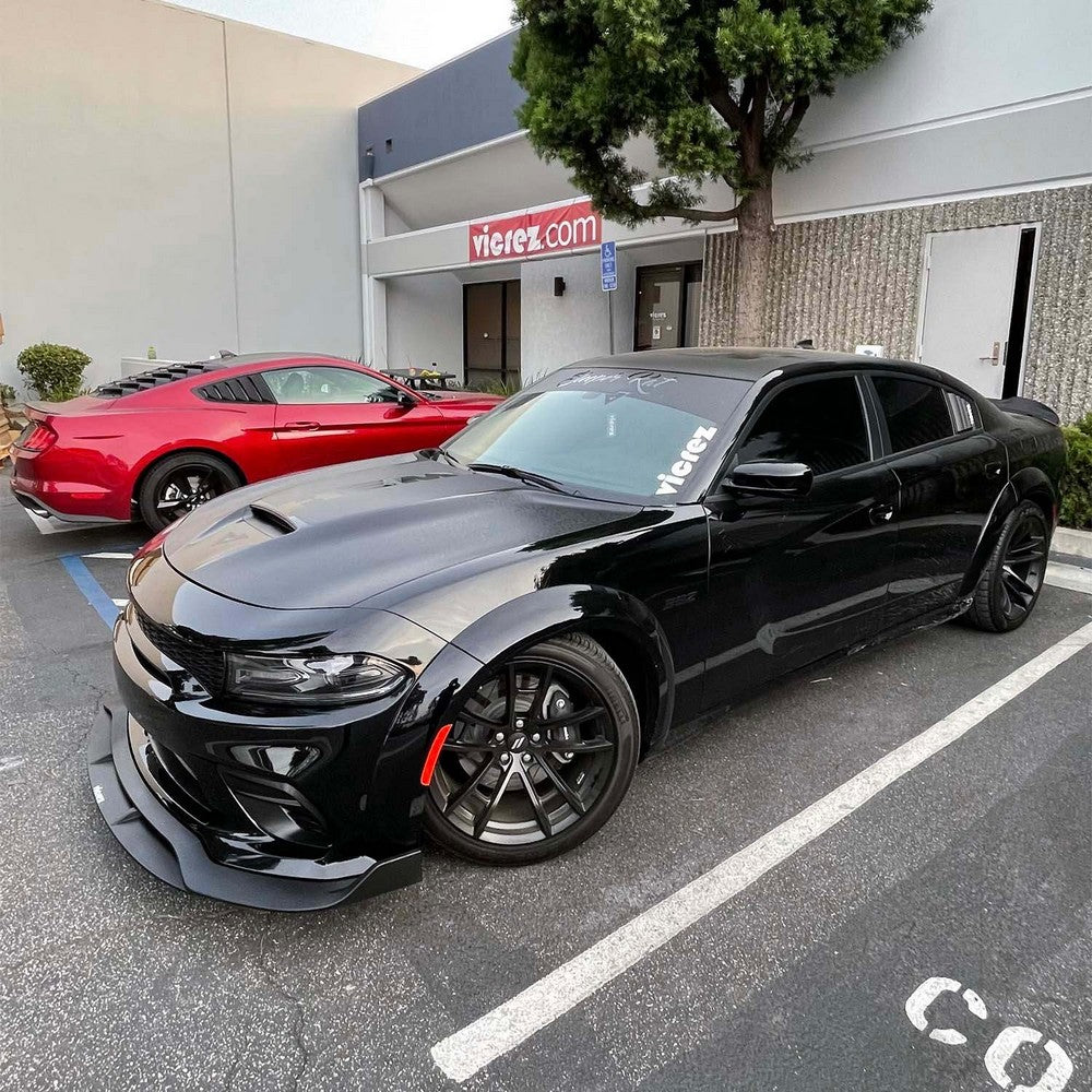2020-2023 Dodge Charger V3R Style Front Bumper Lip - Vicrez