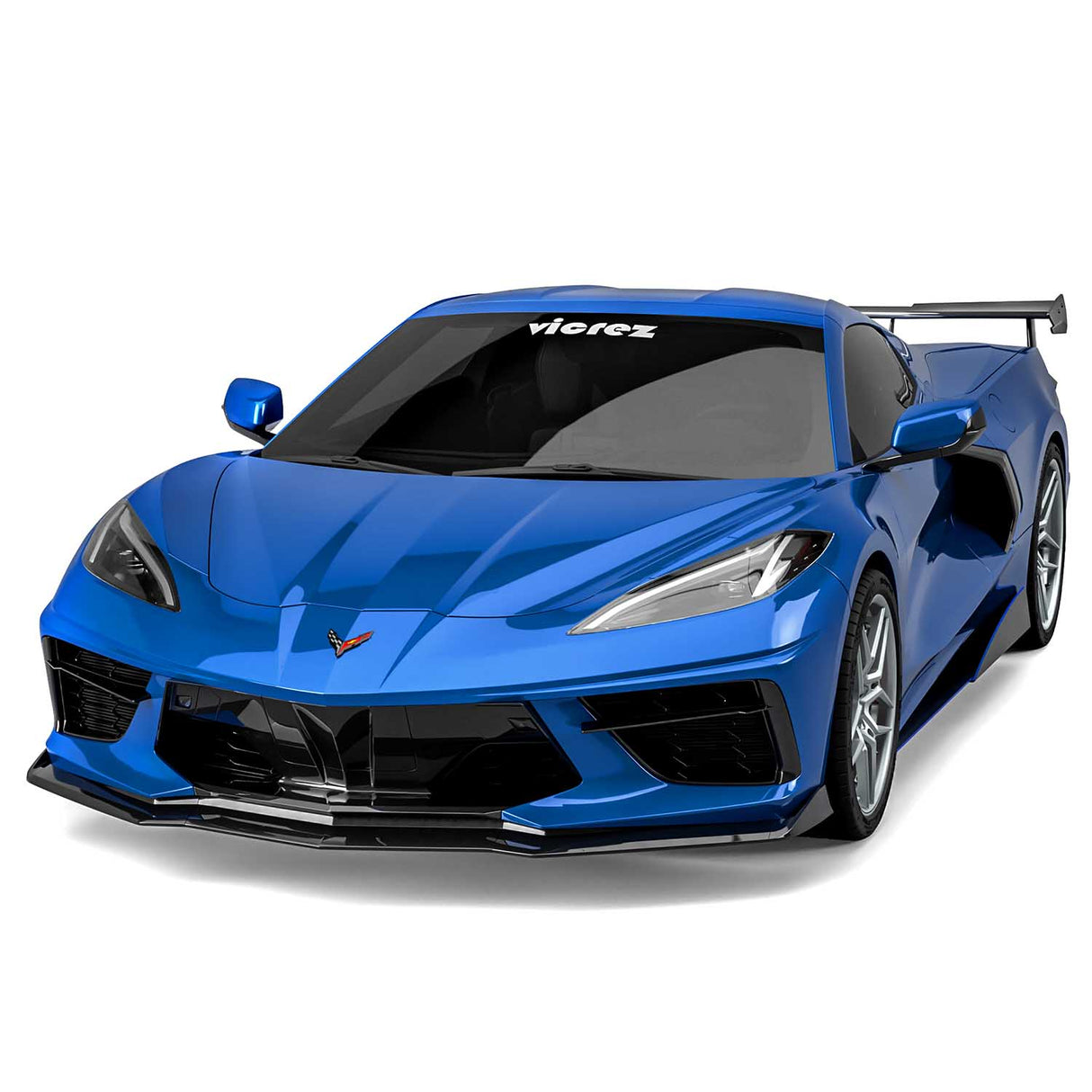 2020-2026 Chevrolet Corvette C8 V3R Style Front Bumper Lip - Vicrez